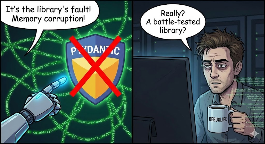 Debugging Crash is a binary reward function