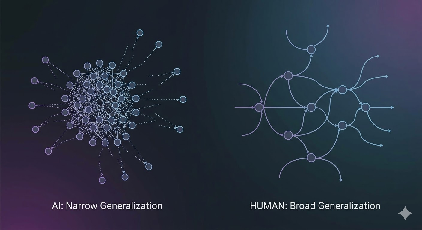 Generalization is the real intelligence