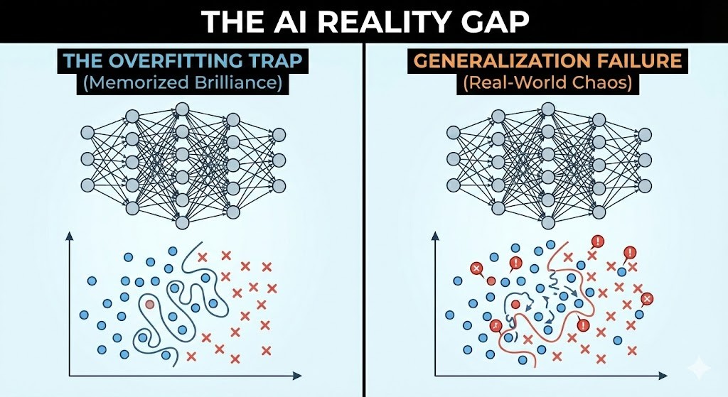 Today's model is capable of overfitting to the massive training sets
